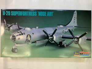 プラモデル モノグラム Hasegawa 1:48 ボーイング　B-29 スーパーフォートレス　＇NOSE ART＇ ジャンク品