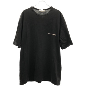 COMME des GARCONS SHIRT コムデギャルソンシャツ 22SS ロゴプリントオーバーサイズTシャツ FI-T017 ブラック XL ITKX6URHB4O0