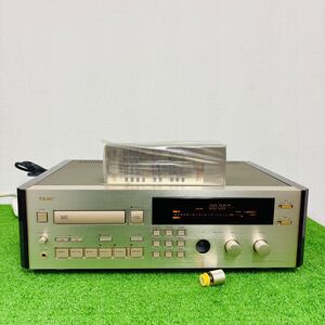 f1289 ★TEAC★　ティアック　R-10　デジタルオーディオテープデッキ　DATデッキ　カセットデッキ　リモコン付き　通電可　送:140