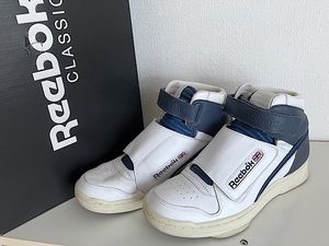 即決 箱付 Reebok CLASSIC ALIEN STOMPER MID リーボック クラシック エイリアン スタンパー ミッド 白 ネイビー 26 AQ9799