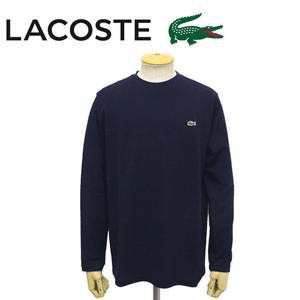 LACOSTE (ラコステ) TH636EL 鹿の子地 ロングスリーブTシャツ LC169 166ネイビー 2-XS