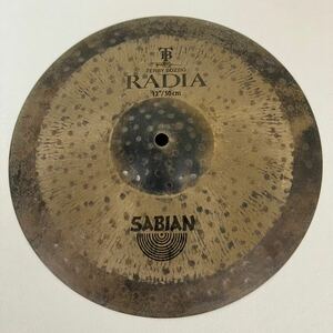 Terry Bozzio RADIA 12/30cm SABIAN テリー・ボジオ・シグネチャー・シンバル