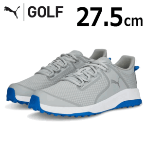 PUMA FUISON GRIP 377527 【プーマ】【スパイクレス】【サイズ：27.5m】【カラー：05 Gray/Silver/Royal】【GolfShoes】