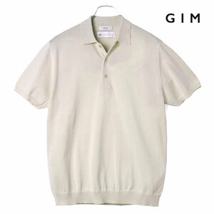 ◆【GIM(ジム)/春夏/アメリカンシーアイランドコットン18G半袖ニットポロシャツ】[gim2380075-M]