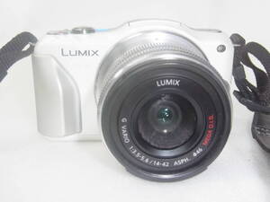 1115　Panasonic LUMIXDMC-GF5　14-42mm　ミラーレス一眼　通電確認済み