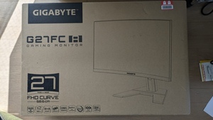 GIGABYTE 27型 湾曲液晶 ゲーミングモニタ 165Hz (OC 170Hz) G27FC A