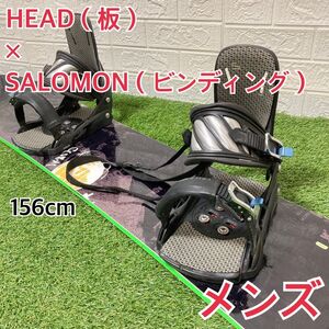 HEAD×SALOMON 156cm メンズ　スノーボード 初心者