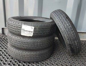 ★未使用タイヤ！★ 145/80R12 (80/78N LT) BRIDGESTONE K370【2022年】4本セット！