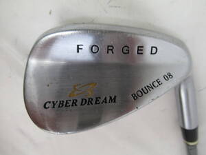 ★OYBER DREAM FORGED ウェッジ 52/08 純正カーボンシャフト D607★レア★激安★中古★