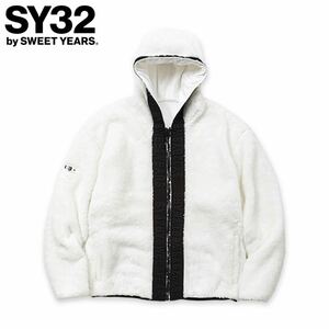 【入手困難】 SY32bySWEETYEARS メンズ フリース ボアジャケット ジップアップ パーカー ブルゾン