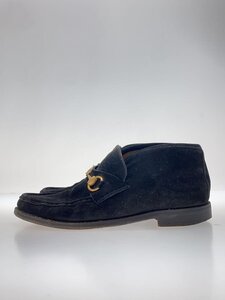 GUCCI◆チャッカブーツ/UK7/BLK