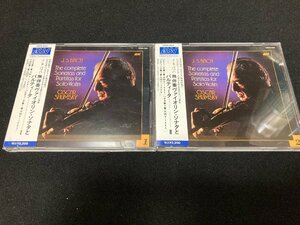 ★CD★[ASV/日本クラウン] オスカー・シュムスキー バッハ：無伴奏ヴァイオリンのためのソナタとパルティータ 2タイトルまとめて