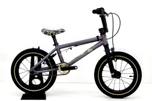 ★★フィットバイク FIT BIKE ミスフィット MISFIT 14 2023年モデル クロモリ キッズBMX バイク タイヤ14インチ グレー