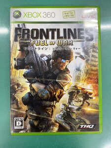 フロントライン：フェエル・オブ・ウォー_FRONTLINES -FUEL OF WAR- XBOX360【中古品】【中古】