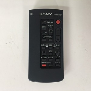 ■ソニー　ビデオカメラリモコン　RMT-808　/中古品　SONY　≫■