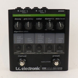 【中古】 リバーブ エフェクター tc electronic NR-1 NOVA REVERB ギターエフェクター