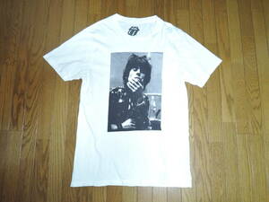 HYSTERIC GLAMOUR XXX ヒステリックグラマー × ローリングストーンズ Tシャツ L 白 フォト / THE ROLLING STONES THEE HYSTERIC XXX