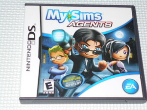 DS★MY SIMS AGENTS 海外版 北米版★箱付・説明書付・ソフト付