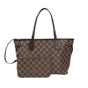 ルイヴィトン ネヴァーフルPM ダミエ トートバッグ ダミエキャンバス N41359 ブラウン レディース LOUIS VUITTON 中古 美品