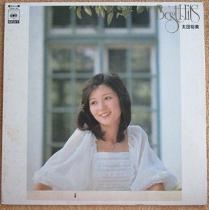 LP　国内盤　太田裕美　「Best Hits」　