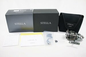 ◎【1スタ！】未使用 SHIMANO シマノ STELLA ステラ 3000MHG スピニングリール 釣り具 フィッシング 箱・ケース付き