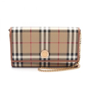 バーバリー HANNAH ブランドオフ BURBERRY PVCコーティングキャンバス ショルダーバッグ ポリウレタン/ポリエス