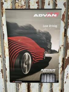 ADVAN ADVAN Sport V105 ポスター　幕　ポスター幕　懸垂幕　当時物　希少