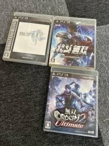 ps3 ゲームソフト　北斗無双　無双oroch2 オロチ　final fantasy 13