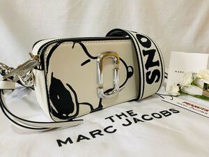 MARC JACOBS スヌーピーコラボ スナップショット カメラバッグ ショルダーバッグ コットン 164 マークジェイコブス