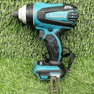 中古品 makita マキタ 18V 充電式 4モード インパクトドライバ 青 TP141DZ 本体のみ