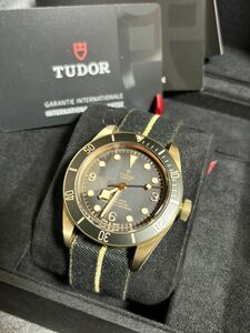 未使用品 TUDOR チューダー チュードル ブラックベイ ブロンズ 79250BA