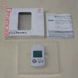 1円〜 未使用 DC ドリキャス ビジュアルメモリ HKT-7000 パールホワイト ドリームキャストダイレクト専売 Dreamcast DIREC SEGA 箱説付【10