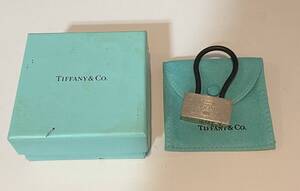 TIFFANY&CO　 カデナ型　キーリング/中古品