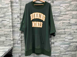 UNDERCOVER アンダーカバー RUNNING MONKS/UC2B4805 半袖Tシャツ グリーン