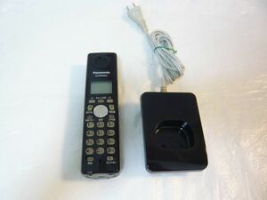 [現状品] ■ Panasonic パナソニック 電話子機 KX-FKN526-K PFAP1018 充電台付 ■ [訳有]