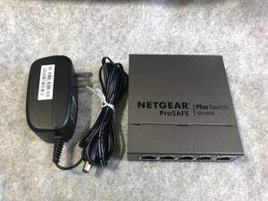 NETGEAR　GS105E　ギガビット5ポートアンマネージプラススイッチ　その２（used品）