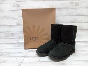 UGG CLASSIC SHORT アグ オーストラリア　ロングブーツ　5825　サイズ23cm　ブラック　冬 店舗受取可