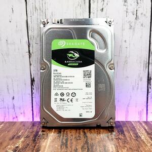 【正常判定】SEAGATE HDD 3.5インチ 3TB 使用時間 33549ｈ ハードディスク パソコン