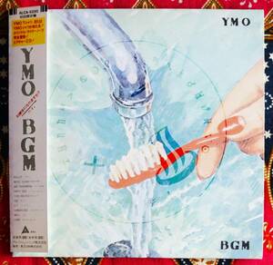 ☆彡初回限定盤 紙ジャケ ピクチャー盤【帯付CD】YMO / BGM →リマスタリング盤・坂本龍一・細野晴臣・高橋幸宏・音楽の計画・千のナイフ