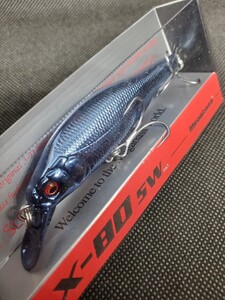 Megabass メガバス X-80SW UVディープブルー まとめて取引歓迎