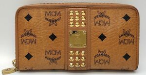 MCM ヴィセトス 長財布 ブラウン レディース◆3101/西伊場店