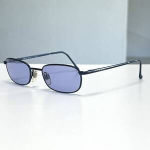 ◆EMPORIO ARMANI エンポリオアルマーニ サングラス ロゴ入りテンプル ヴィンテージ sunglasses 124 1013 カラーレンズ ブラック