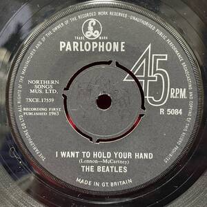 ◆UKorg7”s!◆THE BEATLES◆I WANT TO HOLD YOUR HAND◆