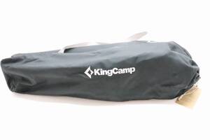 62JY☆KingCamp ムーンチェア レッド キャンプ アウトドア 輸送箱付き