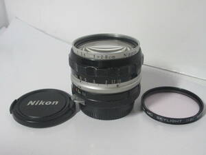 Nikon Nippon Kogaku ニッコール H オート 2.8cm f3.5 ■ 10655 