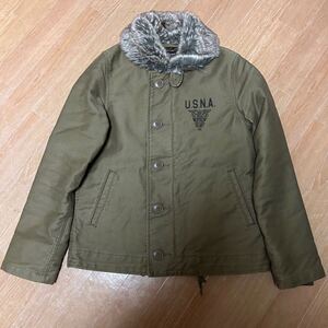 良品 ALPHA INDUSTRIES N-1 デッキジャケット M レディース