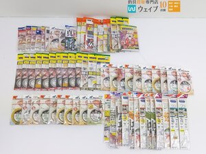 ハヤブサ ふかせ真鯛・真鯛/ハマチ/マダカ 胴突仕掛、ヤマシタ イサキ/真鯛仕掛、ダイワ 快適 真鯛MV仕掛け 他 計65点セット