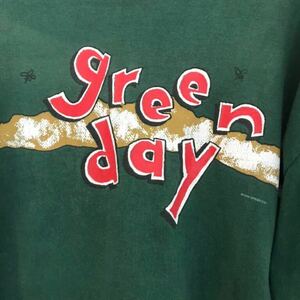 激レア　XL 90s Green Day dookie tour tee ヴィンテージ　nirvana metalica L7 sound garden band tee バンドT