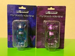 BE@RBRICK my bloody valentine / mbv ベアブリック 100% マイ・ブラッディ・ヴァレンタイン MEDICOM TOY メディコムトイ レア 未開封品