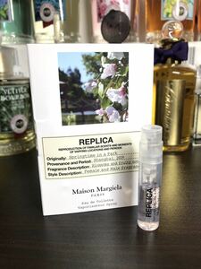 《送料無料》 メゾンマルジェラ レプリカ スプリングタイム イン ア パーク オードトワレ 1.2ml ※未使用※ REPLICA springtime EDT